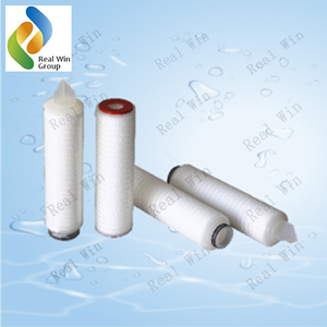 PVDF microporous foldable filter element