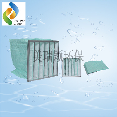 เครื่องกรองอากาศชนิดถุงแบบประสิทธิภาพปานกลาง