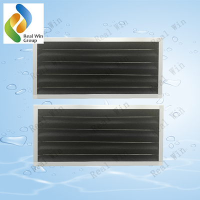 Plate activated carbon filter